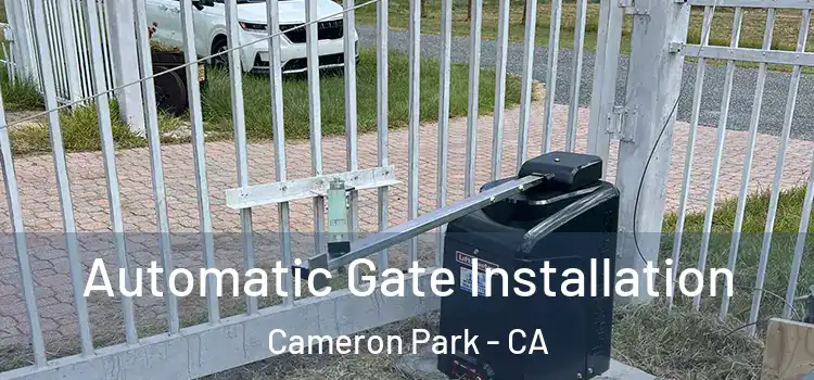  Automatic Gate Installation Cameron Park - CA