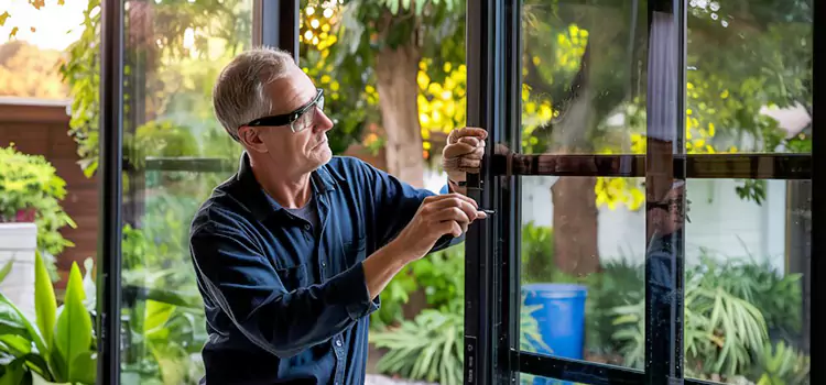 Replacing Sliding Door Lock Cameron Park
