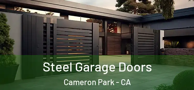 Steel Garage Doors Cameron Park - CA